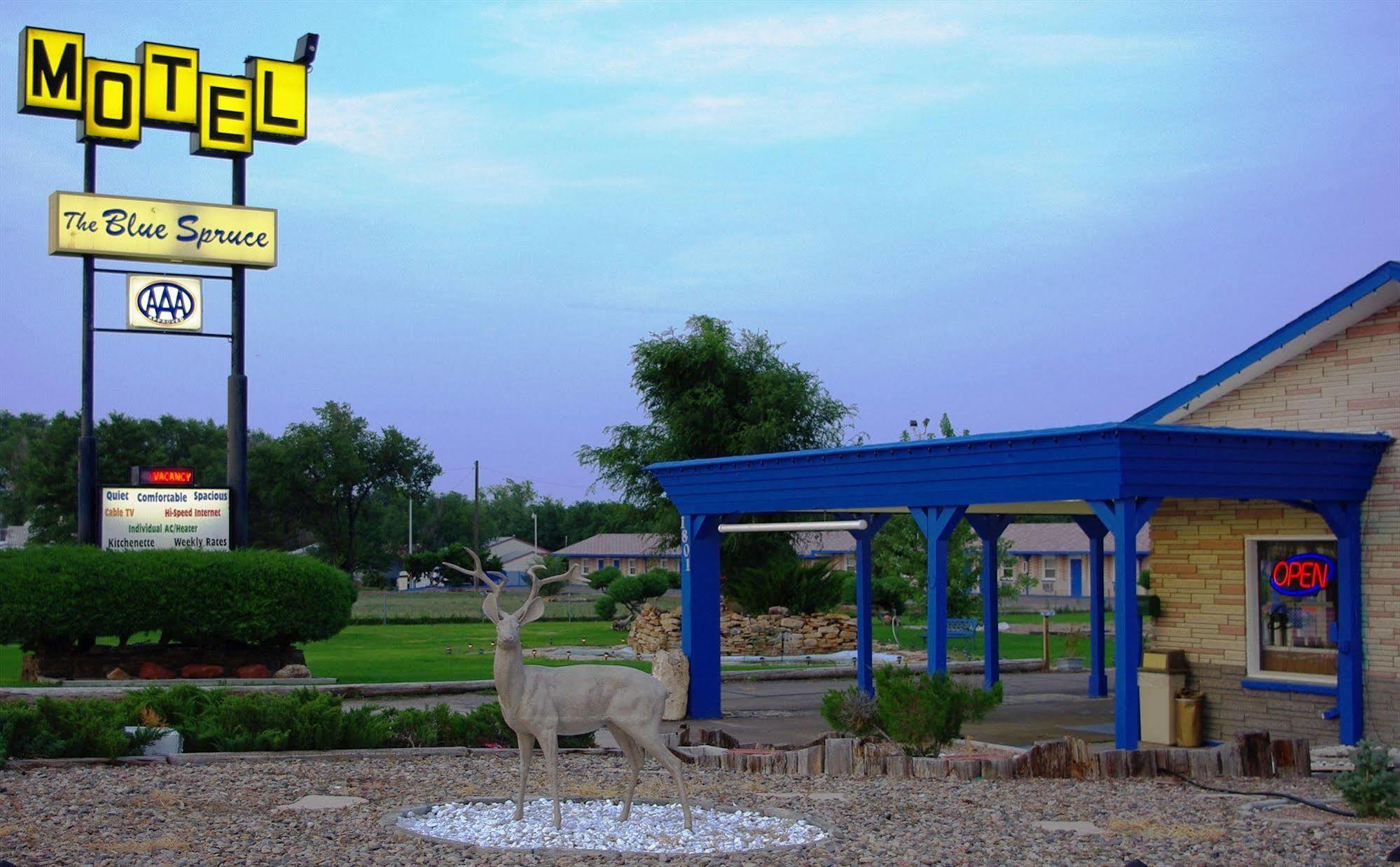 Blue Spruce Motel Lamar Exterior foto